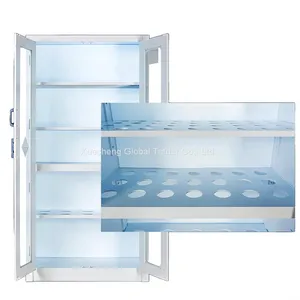 PP Lab Glassware Storage Cabinet 900X450X1800mm Polypropylene Utensil Cupboard thumbnail-4