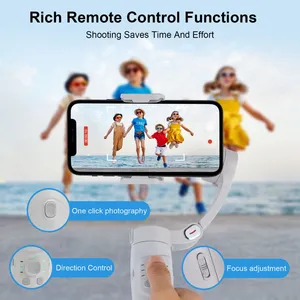 Three Axis Stabilizer Intelligent Tracking Camera, Pan Tilt, Facial Tracking Camera, Outdoor Live Streaming Mobile Phone Holder, Stabilizer thumbnail-2