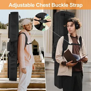 Soft Piano Bag With Padded Handle And Detachable Shoulder Strap, Travel Keyboard Gig Bag thumbnail-4