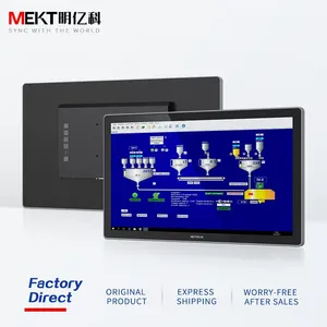 18.5/21.5 Inch Capacitive Touchscreen LCD Embedded Flat Panel Monitor, Industrial and Commercial Wall Mount HD Displays thumbnail-1