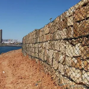 Gabion Mesh/Hexagonal Wire Netting/galvanized Iron Wire thumbnail-1