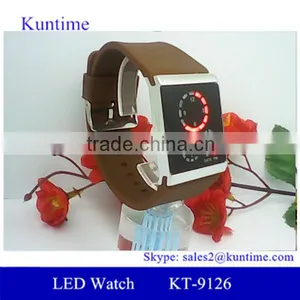 Environmental 12-hour/date Display Silicone Led Wrist Watches thumbnail-1