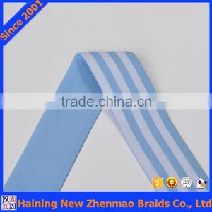 Custom Simple Design 1/1.5/2/2.5" Striped Elastic Webbing thumbnail-2