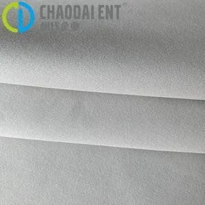 Dyed Gray Knitted Stretchy Cotton-like Air Layer Fabric for Sweatshirt Cloth Casual Sportswear thumbnail-1