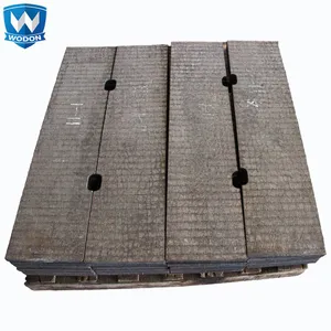 Bimetallic Hardfacing Cladding Abrasion Resistant Wearable Lining Plate Bucket Excavator Liner thumbnail-5