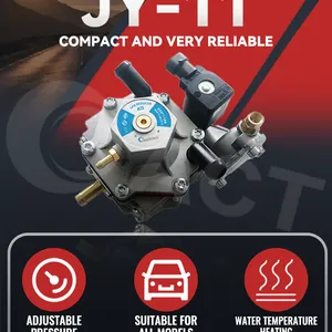ACT New JY11 Auto Kit Gas Small Engine Fuel Injection Lpg Kit Gas Regulator Spare Parts Water Temperature Heating thumbnail-5