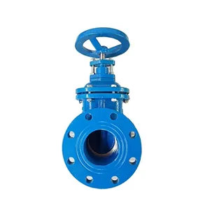 DIN 3352 F4 PN16 Double Flanged Square Head Underground Water Cast Iron Gate Valve Cast Steel Globe Valve thumbnail-4