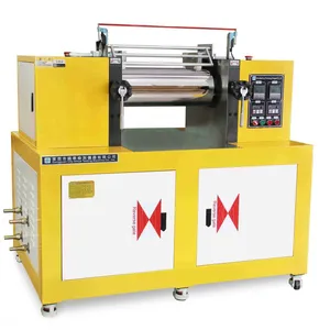 Industrial Two Roll Open Mix Mill Mixer for Plastics and Rubber Mixing thumbnail-1