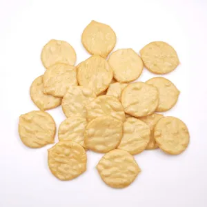 Wholesale Red Rice Crisps Non-Fried Whole Grain Crackers Gluten-Free Low Fat Vegan Healthy Snack Halal Certified OEM thumbnail-2