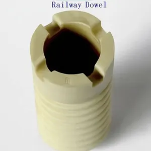 Nylon 6/6-Muffe für Betonschwellen, M24x100mm, 80 kN Auszugskraft, korrosionsbeständig thumbnail-5