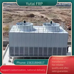 Small Spray-type Cooling Towers, Manufacturing and Supply of Square Fiberglass Reverse-flow Cooling Towers. Yutai Environmental Protection thumbnail-3