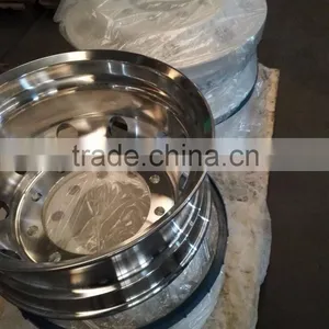 We Are Factory---22.5x9.0 Alcoa Dura Bright Similar Truck Wheel, PCD285.75 mm thumbnail-4