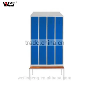 4 Door Clothing Steel Locker/metal Wardrobe Cabinets thumbnail-4