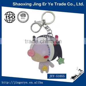 Cute Little Girl Mirror Acrylic Keychains thumbnail-1
