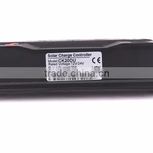 Ce Rohs PWM Mode 20A 12v 24v Solar Charge Controller thumbnail-3