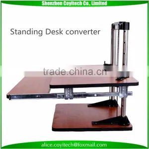 Sit-to-stand Computer Desk Sit Stand Workstation Table Desktop thumbnail-2