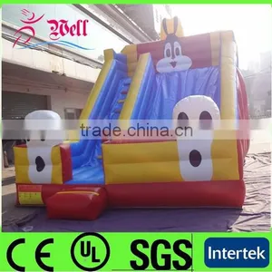 2014 Newest Design Rabbit Inflatable Slide / Giant Inflatable Slide thumbnail-1