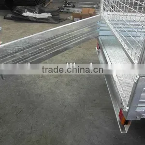 6*4 Hot-dipped Galvanized Box Trailer, Cage Trailer, Utility Trailer thumbnail-4