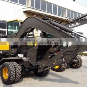 Mini Excavator for Sale, Excavator for Sale, Hydraulic Excavator,8T Wheel Excavator, Mini Excavator, Excavator thumbnail-1
