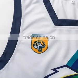 Acceptance Sample Dye-Sublimation Printing Sleeveless Rugby Jersey Quality Choice thumbnail-5