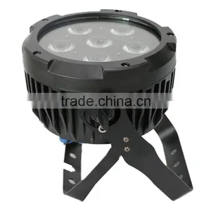 DMX512 Led Stage Par Light 6pcs 15w RGBWA 7in1 Outdoor Lighting thumbnail-1