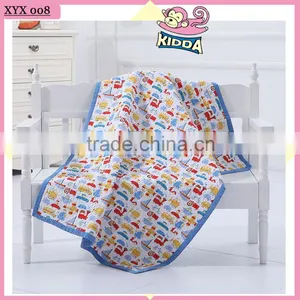 100%Cotton Patchwork Quilt Let's Have a Travel Juvenile Quilt thumbnail-1