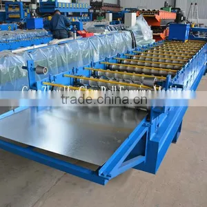 Galvanized Steel Wall Panel Cold Roll Forming Machine Price thumbnail-5