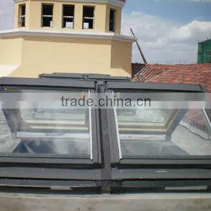 Bullet Proof Glass Skylight Curtain Wall System thumbnail-1