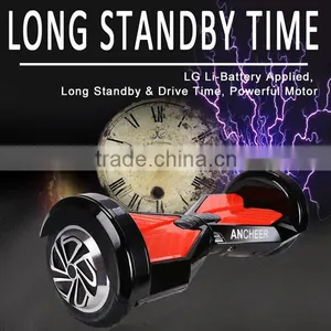8 Inch Ancheer 2 Wheels Electric Smart Scooter Self Balancing With LG Battery UK Plug AM002736 thumbnail-1