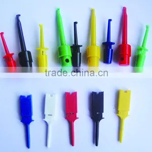 SMD IC Single Hook Clip Grabbers Test Probe Cable for Multimeter Wire Lead thumbnail-1