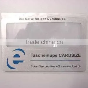 Credit Card Size Plastic Fresnel Lens thumbnail-2