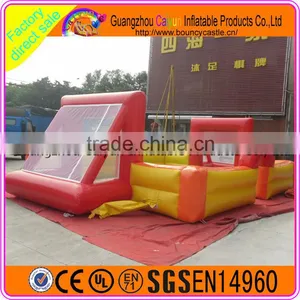 High Quality PVC Inflatable Football Field Inflatable Soap Soccer for Sale thumbnail-1