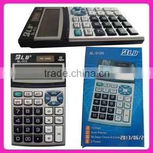 Manufacturer Supply Solar 12 Digit Electronic Calculator thumbnail-1