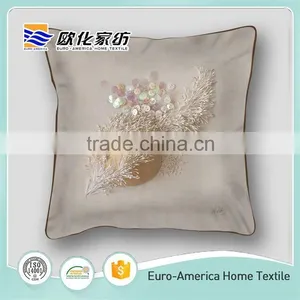 Hot Selling Yellow Leaves Pattern Digital Printing Home Car Cushion Pillow thumbnail-2