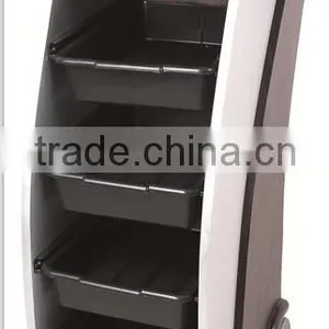 Commercial Salon Furniture; Elegant Wooden Sturban Salon Trolley thumbnail-2