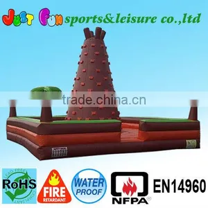 2015 Giant Inflatable Bounce Rock Climbing Wall for Sale thumbnail-1