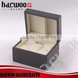 2016 New Design Hot Popular Wooden Watch Box,wooden Watch Box With Small Strap,single Pine Wood Watch Box Quality Choice thumbnail-3