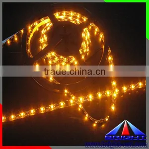 Black PCB Led Strip Light 3528 Led Strip Yellow Color Led Light Rope thumbnail-1