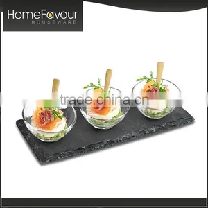 Competitive Manufacturer Durable Slate Tapas Dishes thumbnail-1