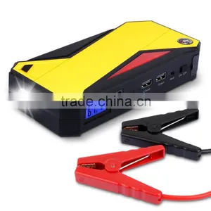 600A Peak 18000mAh Portable Car Jump Starter External Battery Smart Charger Power Bank With Compass & LCD Screen and LED Flash thumbnail-1