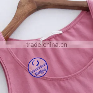 Custom 100 Cotton Tank Top for Women Wholesale China thumbnail-3