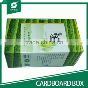 PRINTED PACKING CARDBOARD BOX FOR CHINESE TEA thumbnail-1