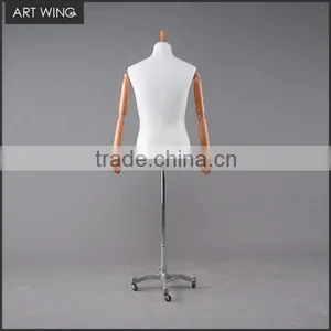 Life Size Tailor Suits Half Body Man Clothing Dummy Manikin Supplier's Choice thumbnail-3