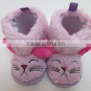 Baby Bootie High Quality Soft Sole Fur Animal Baby Boot Baby Shoes thumbnail-2