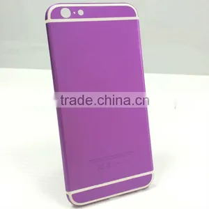 Made in China Colorful Matte Color for Iphone 6 Plus Housing With Gold Buttons thumbnail-2