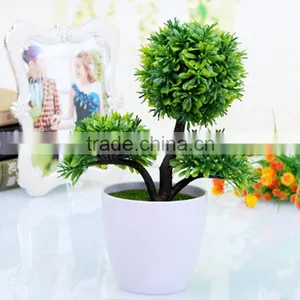 WEFOUND Mini Artificial Plant Bonsai High Quality for Decoration Plant thumbnail-1