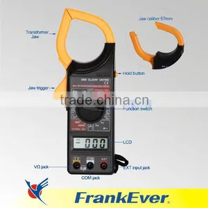 FRANKEVER DT266 Auto Range Clamp Multimate With Smal Size Jaw Meter thumbnail-3