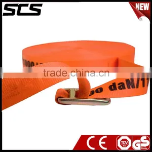 5000kg 40mm Polyester Flat Woven Webbing Lashing Material for Container thumbnail-4