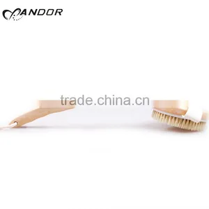 Long Wooden Handle Soft Massage Back Wash Brush thumbnail-4