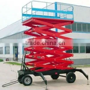 SJY Series 4 Wheels Hydraulic Movable Lift Platform,lift Table thumbnail-1